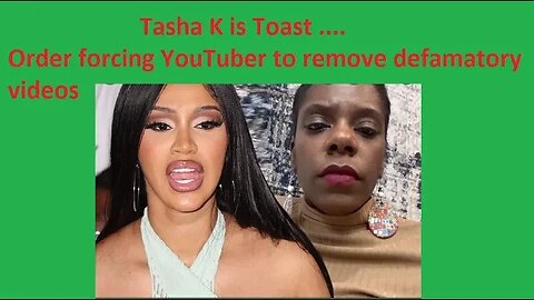 Tasha K is TOAST....