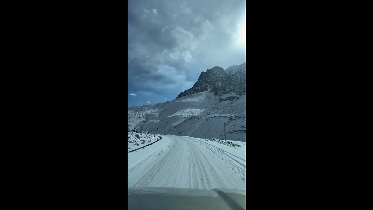 Toward Chinda Border from Hunza #Snow #Tour #Awesome #Weather