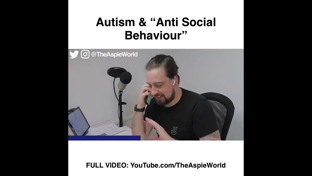 Autism And Anti Social Behaviour @TheAspieWorld #autism #shorts #actuallyautistic