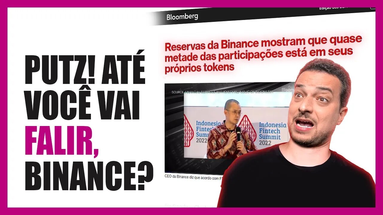 BINANCE é acusada de ter mesmo problema da FTX ⚠️ Mercado vai derreter?