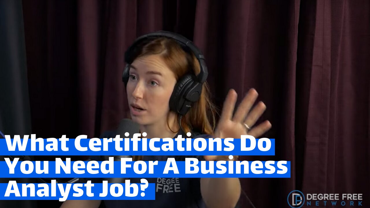 What Certifications Do You Need For A Business Analyst Job