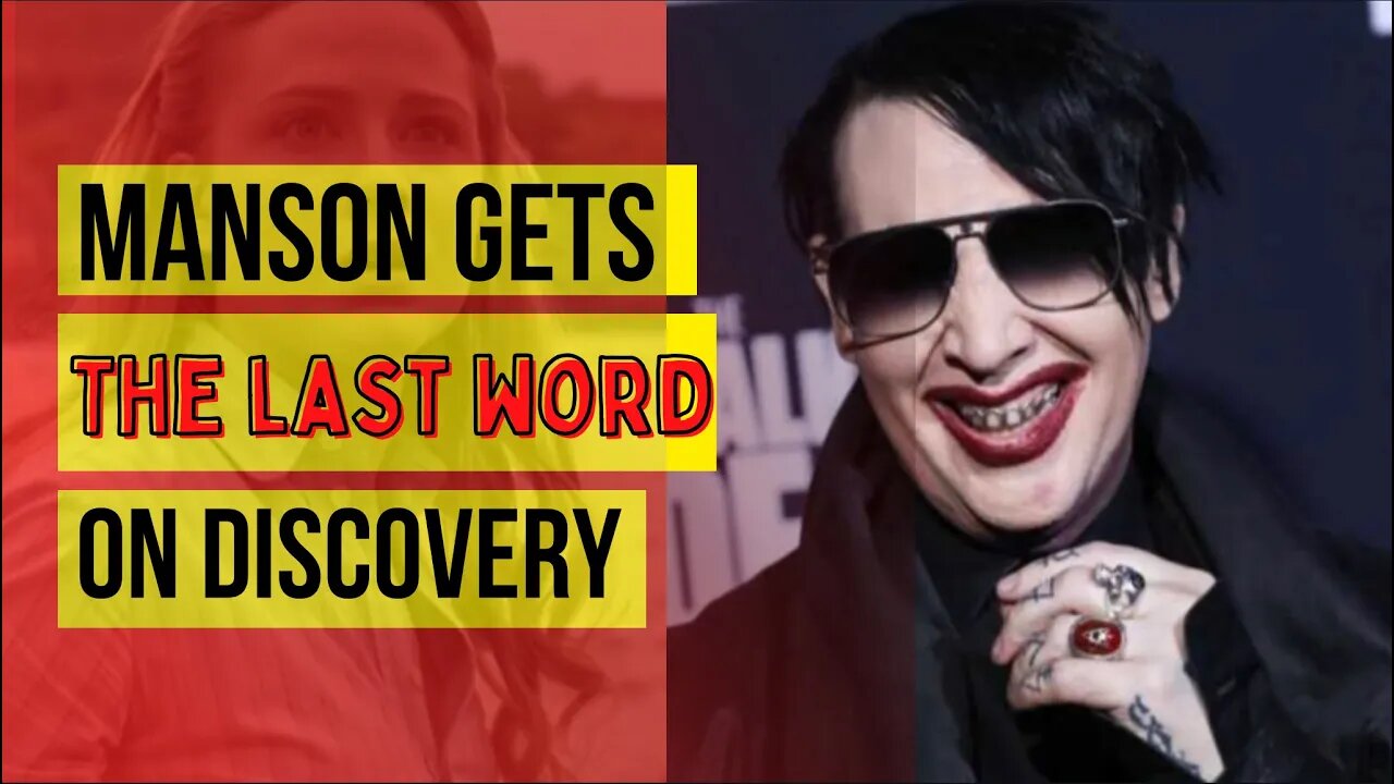 Marilyn Manson's Encore for his Motion for Limited Discovery.