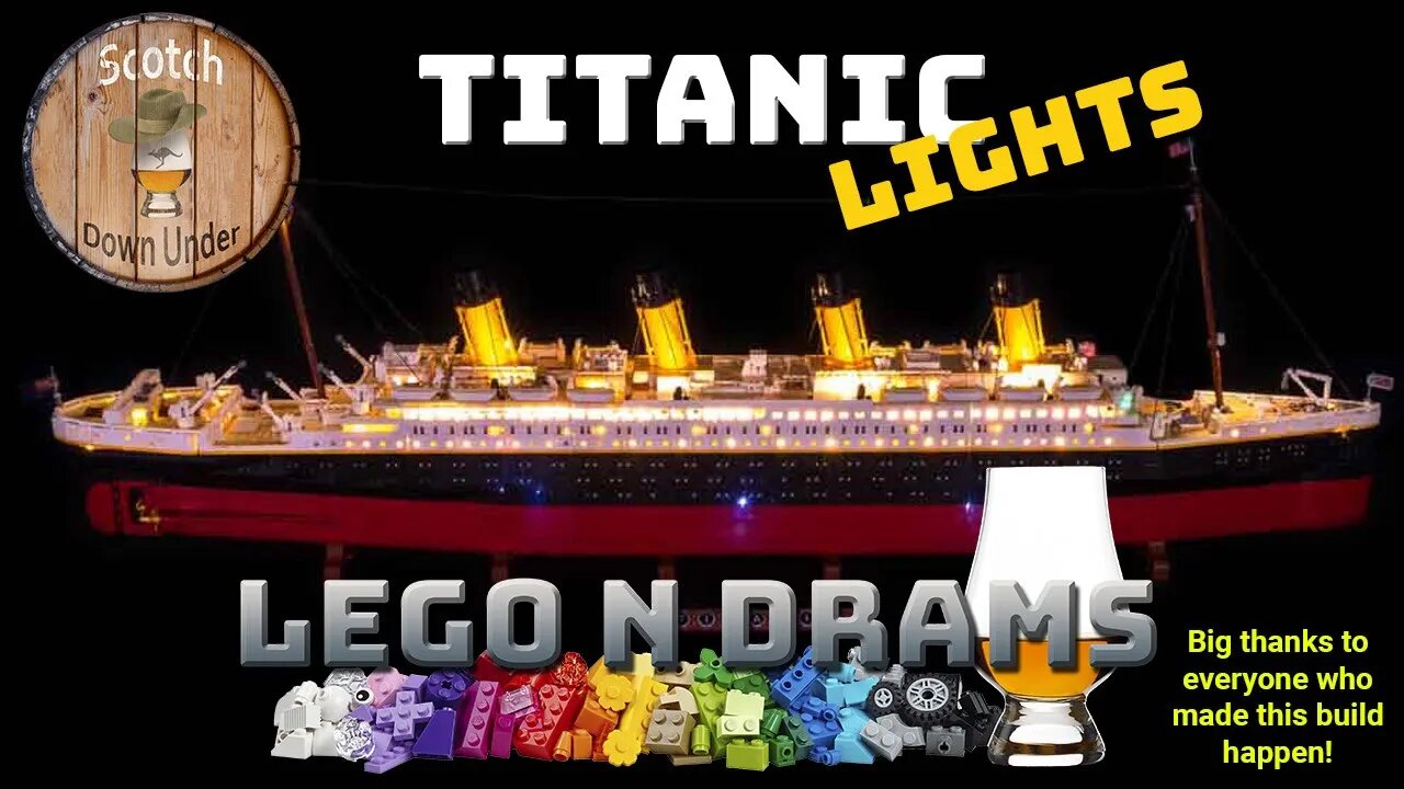 Lego N Drams Titanic Lights - 02