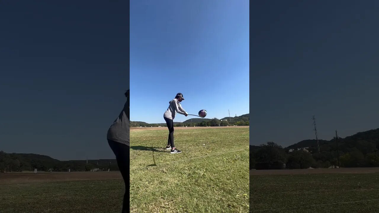 Hit ‘Em Long And Straight #golflife #golfswing #golfcourse #blackcreators #golfstagram #golf