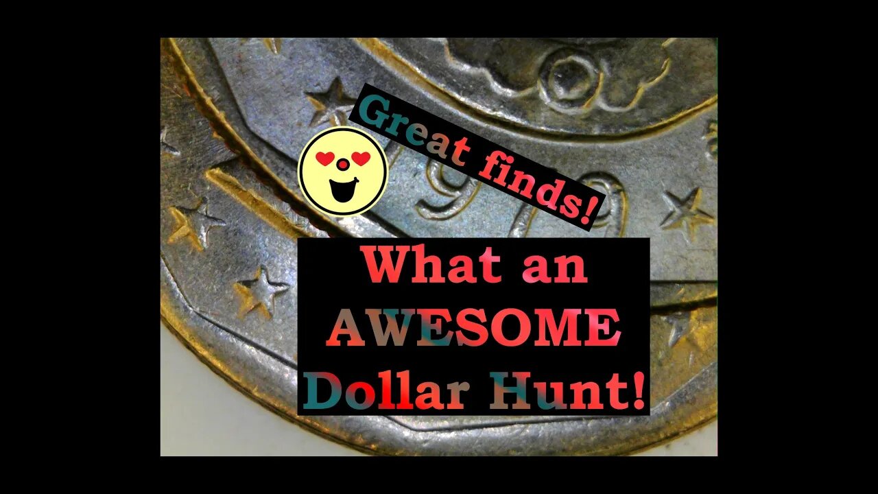 What an AWESOME Dollar Coin Hunt!