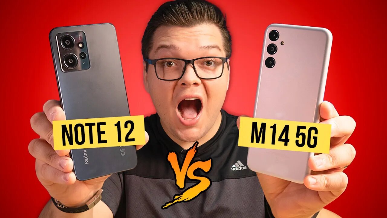 e agora? Redmi Note 12 vs Galaxy M14 5G - Qual o MELHOR para 2023? Comparativo