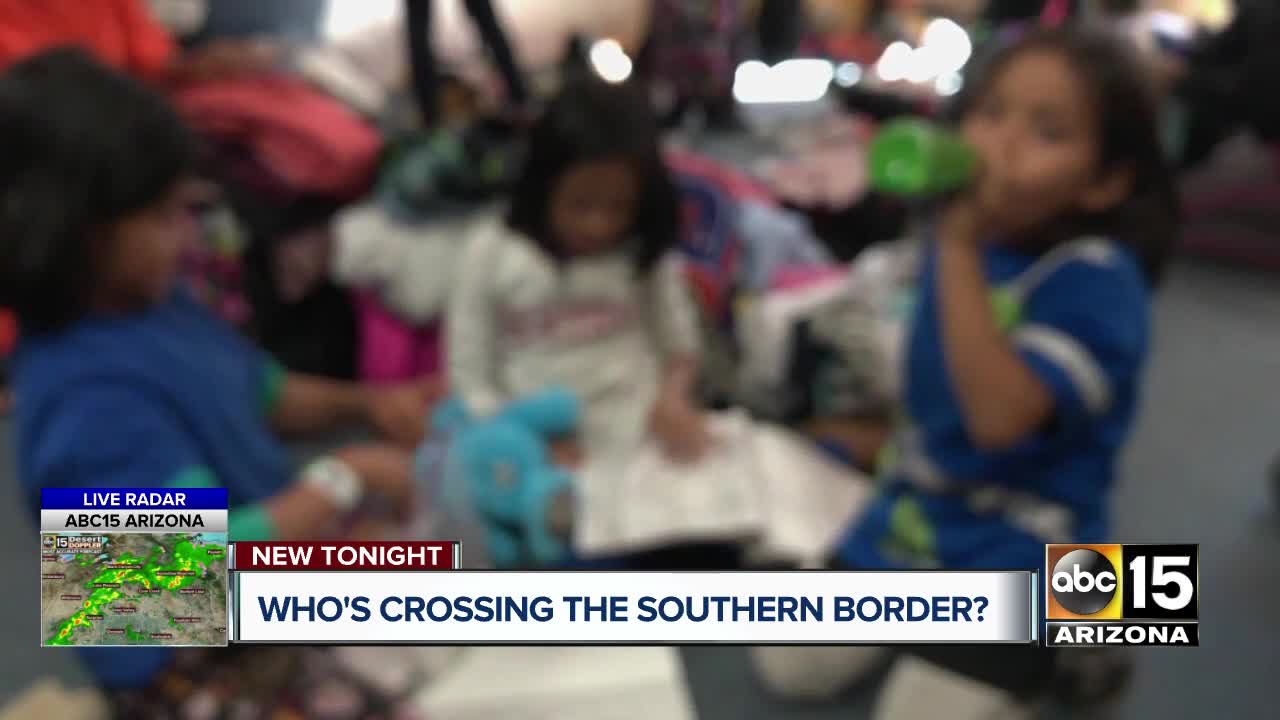 Who's crossing the southern border?