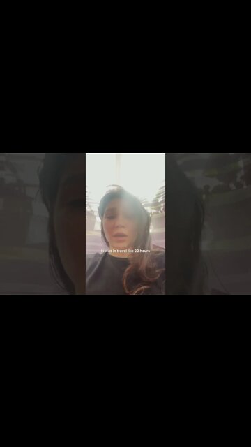 Yana Borodina, 25, a yoga teacher from Kyiv, has travelled to the mountains in Ukraine to escape..