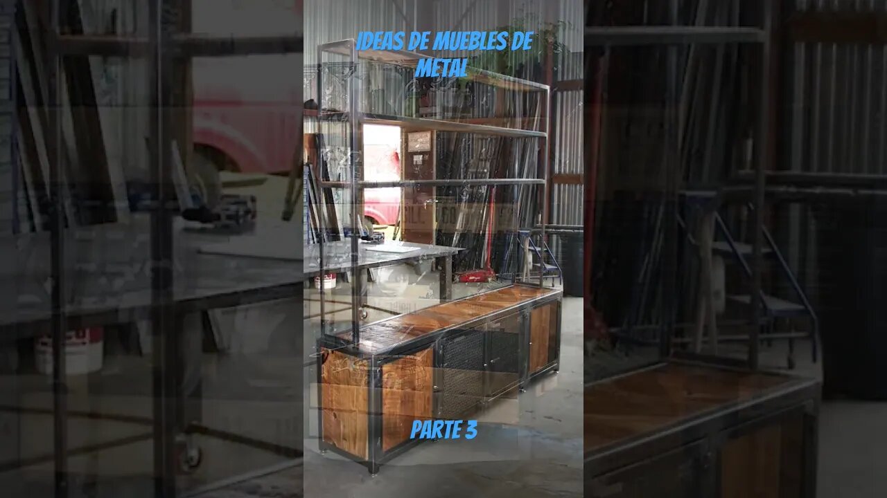 Ideas de Muebles de Metal Parte 3 #muebles #metal #decoracion #ideas