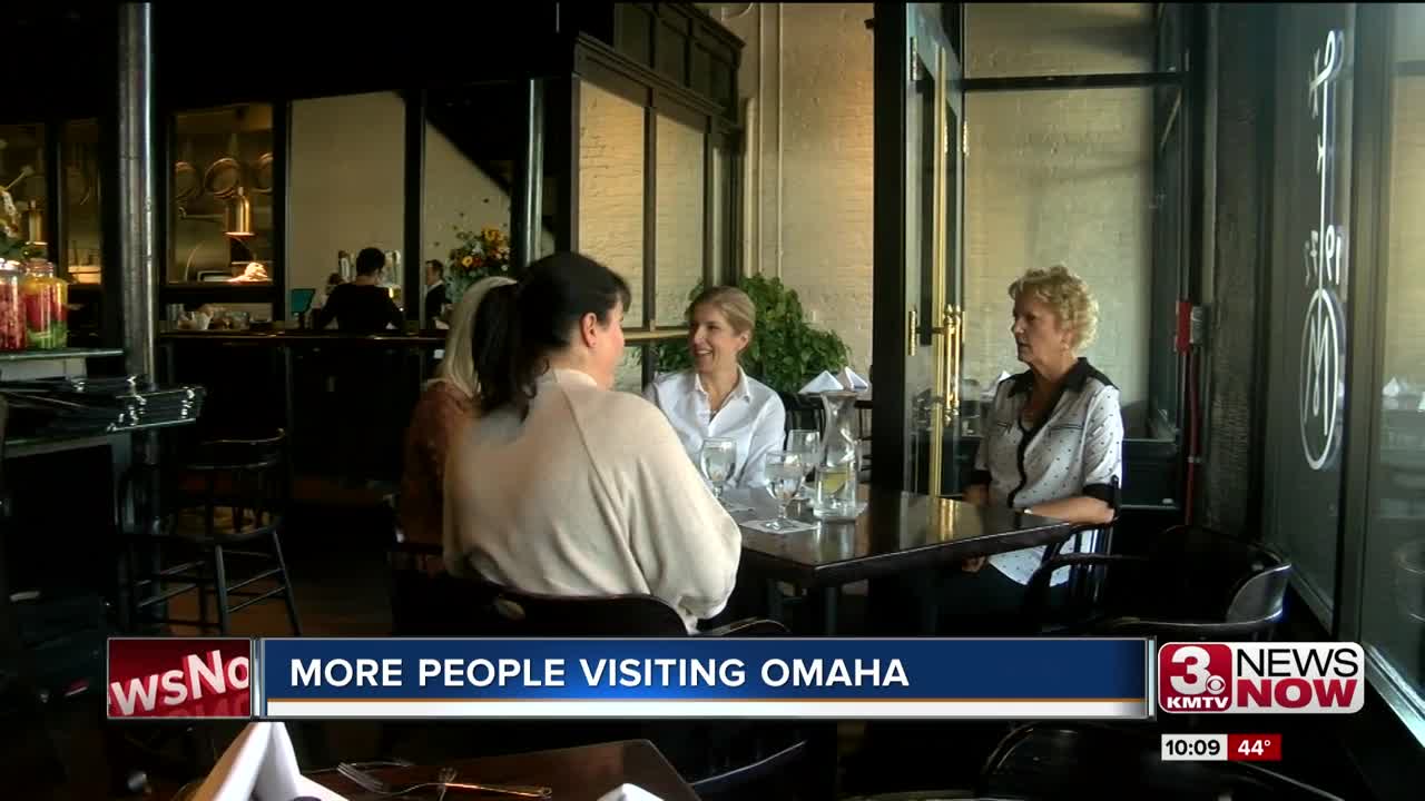 More people visiting Omaha