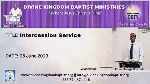 Intercession Service (25/06/23)