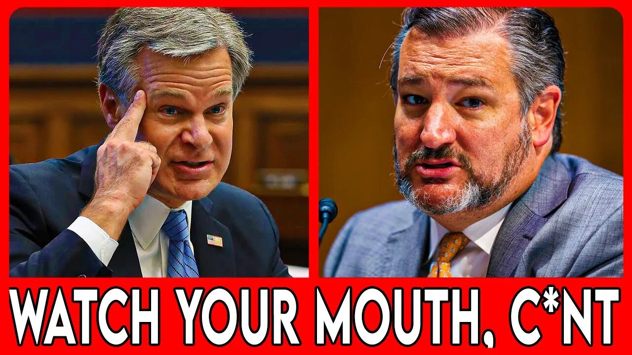 Ted Cruz RAGES After Wray Calls him out