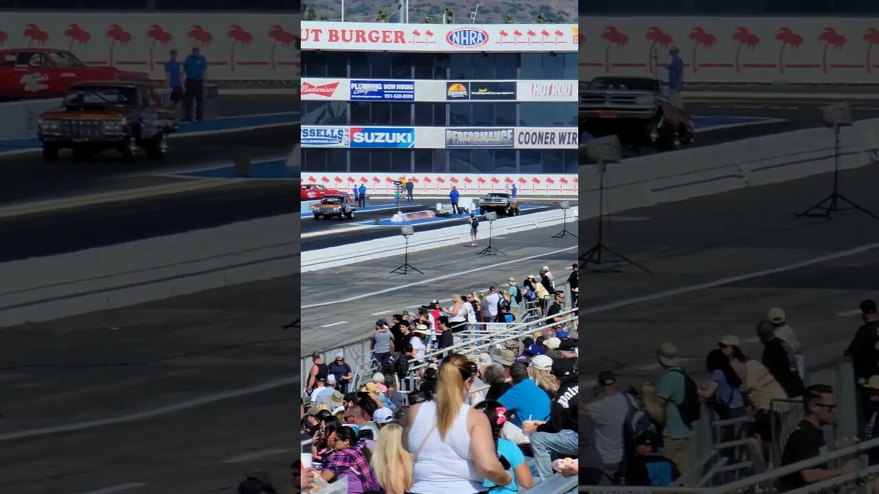 Drag race! Pomona drag strip. In n out 75th Anniversary festival