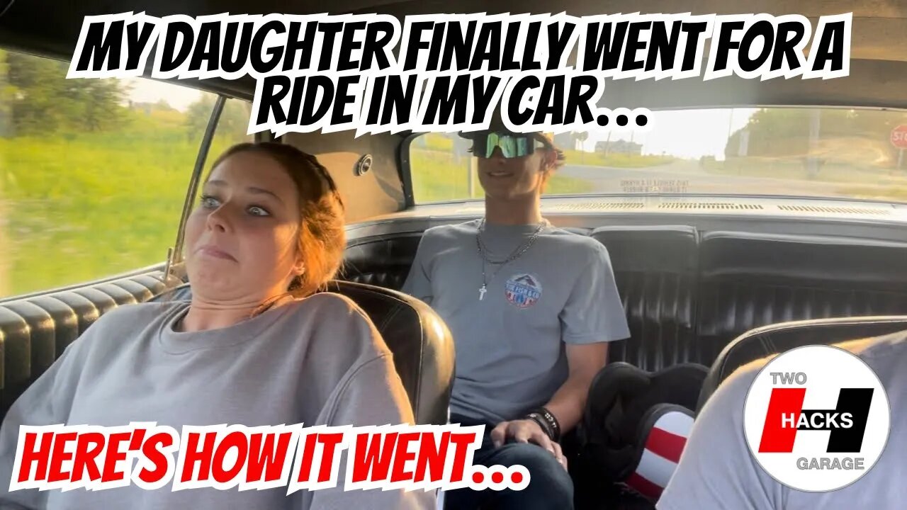 My Daughter Finally Went For a Ride in My Fast Car.. Here is Her Reaction.. #reaction