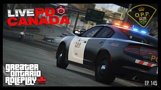 LivePD Canada Greater Ontario Roleplay | Liberty City | Northumberland #OPP Chase Reckless Driver!