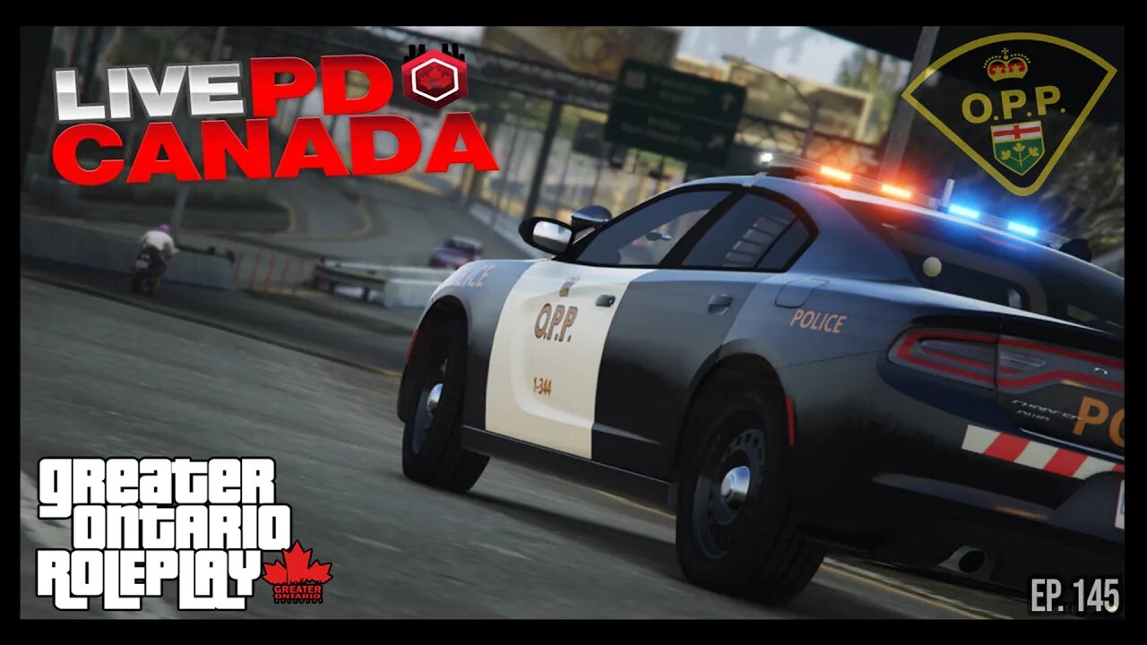 LivePD Canada Greater Ontario Roleplay | Liberty City | Northumberland #OPP Chase Reckless Driver!