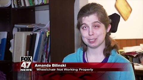 Custom wheelchair has constant issues