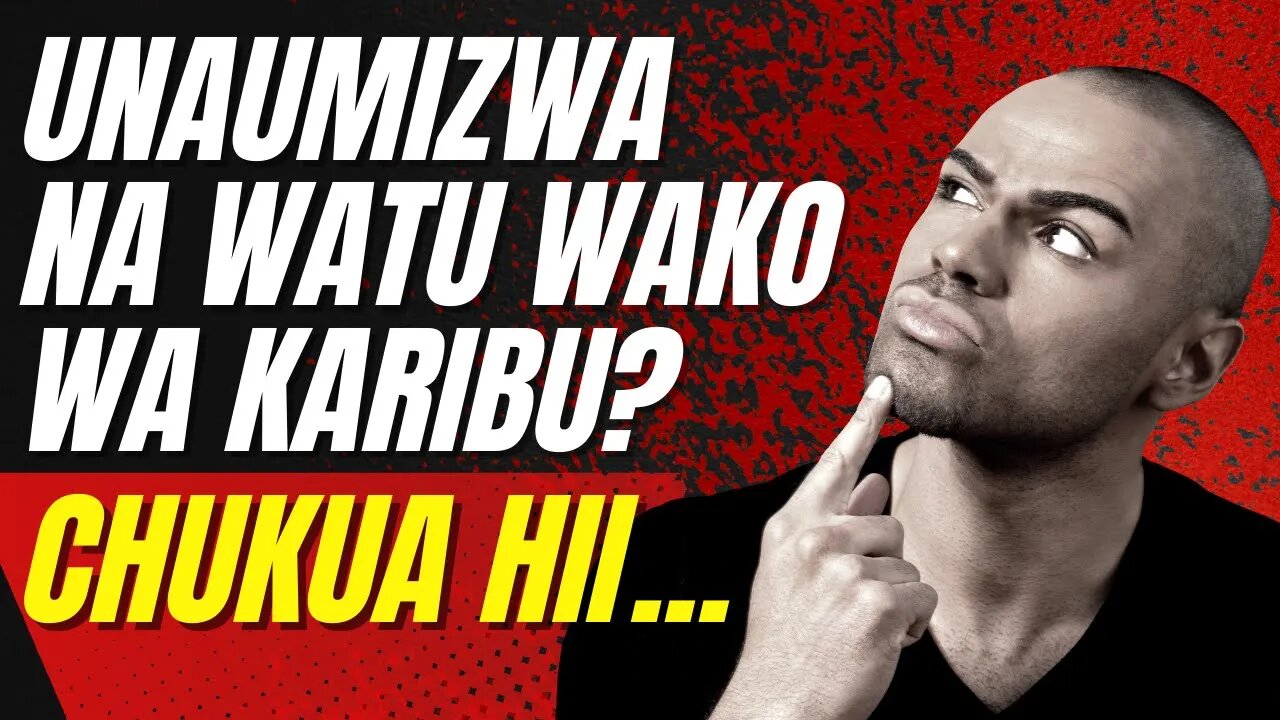 FAHAMU KWANINI UNAUMIZWA NA WATU WANAOKUZUNGUKA | Said Kasege