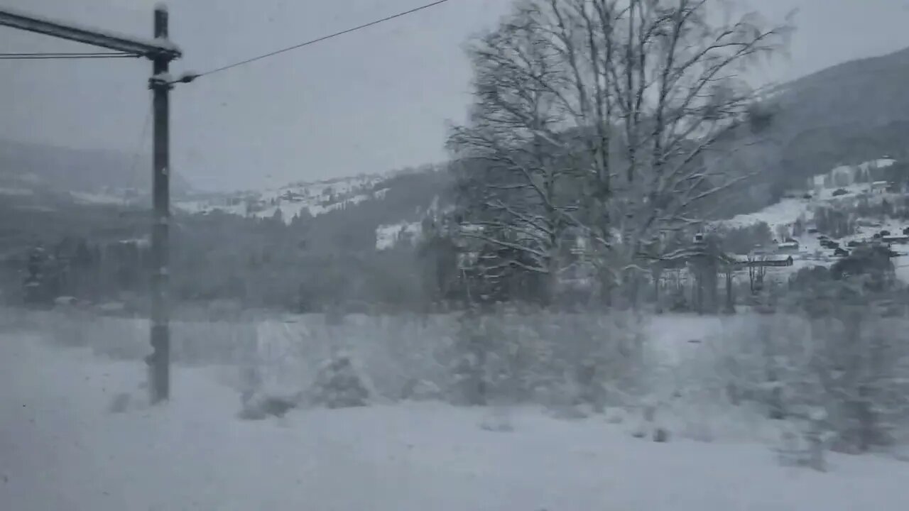 Norway Train Ride between Oslo and Bergen