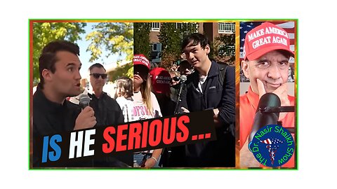 Charlie Kirk CONFRONTS Brainwashed College Student Spewing Leftist Lies!