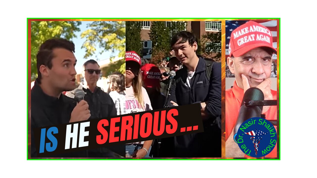 Charlie Kirk CONFRONTS Brainwashed College Student Spewing Leftist Lies!