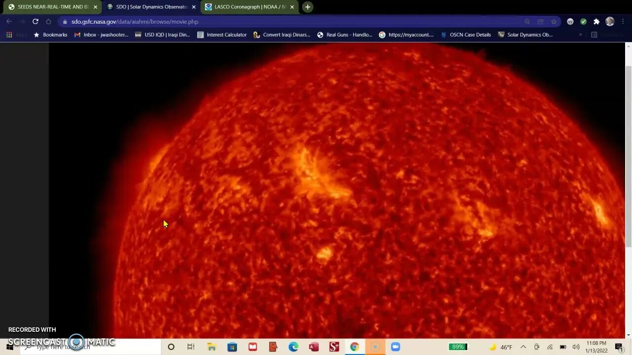 M-Class Flare just POPPED, UFO on Lasco C2