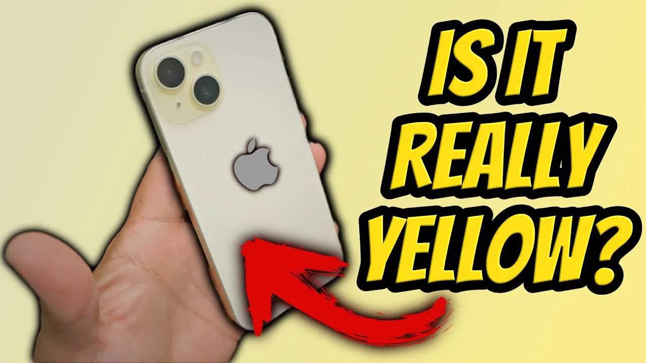 iPhone 15 In Yellow First Impressions And Unboxing