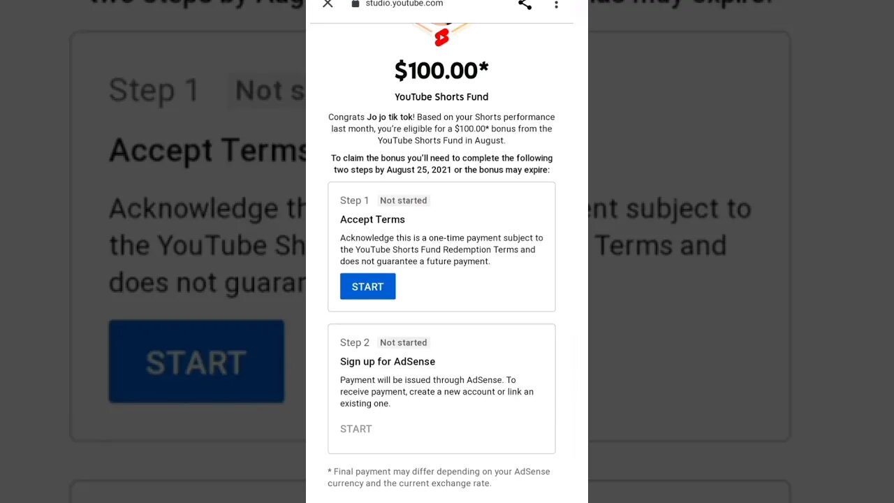 How to Claim YouTube shorts Fund _ Claim Now _ _100 Million