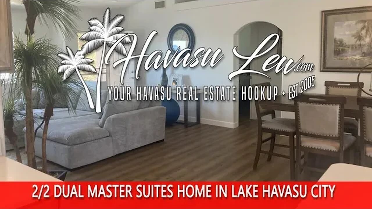 Lake Havasu Home For Sale 1316 Mohican Dr MLS 1023505