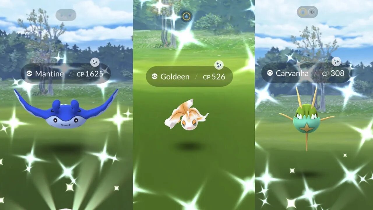 Water Festival Shiny Compilation