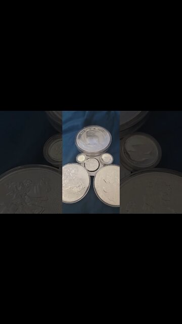 55 Ounces Of Silver Beasts #shorts