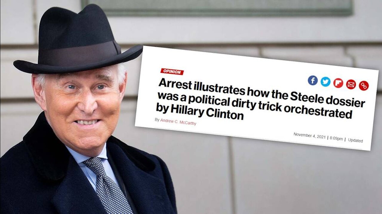 Exclusive! Roger Stone Reacts To Indictment Of Russia Gate Conspirators