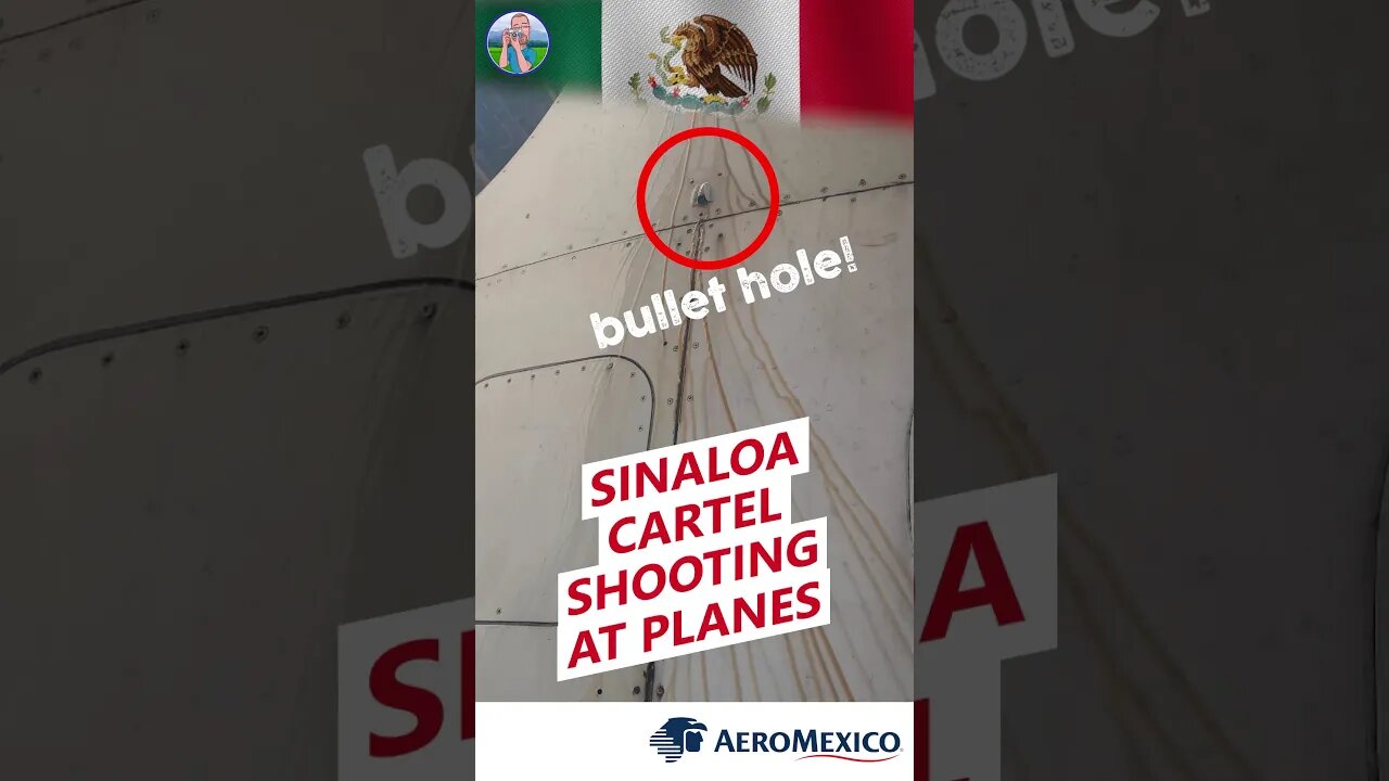 Sinaloa cartel shoots at Aeromexico passenger plane 🇲🇽