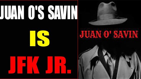 A SHOCKING STATEMENT! CHARLIE WARD CONFIRMS JUAN O'S SAVIN AS JFK JR - TRUMP NEWS