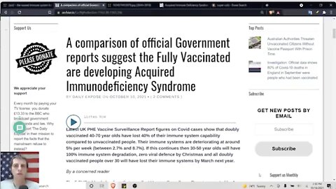 COVID VAXXERS ARE DEVELOPING A.I.D.S. (BLOODWORK PROOF)