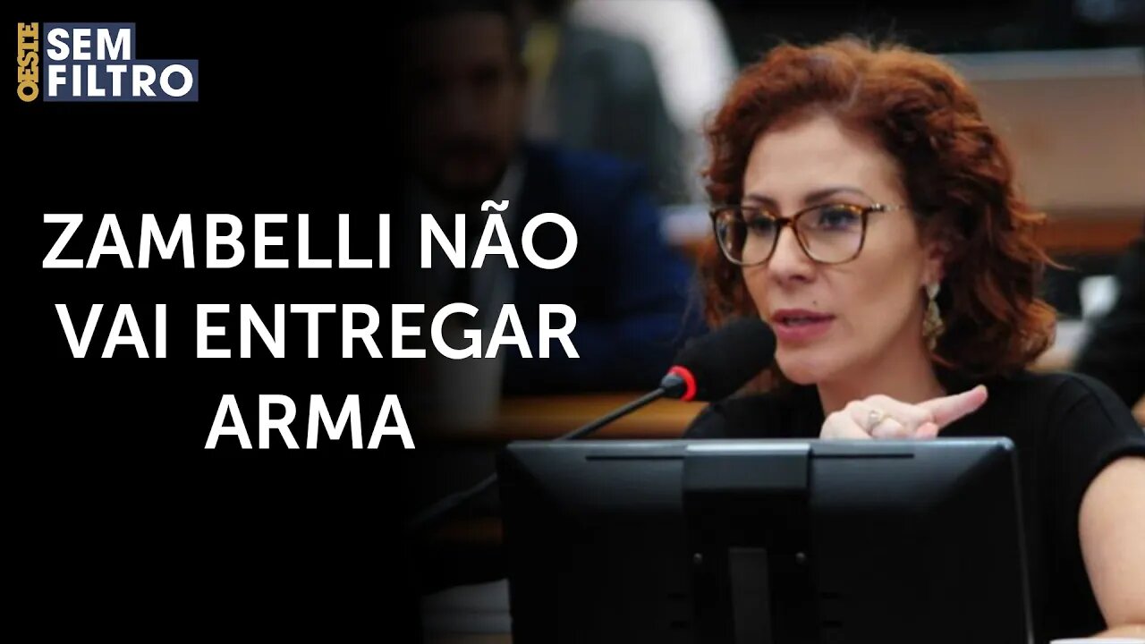 Gilmar Mendes suspende porte de arma de Carla Zambelli | #osf