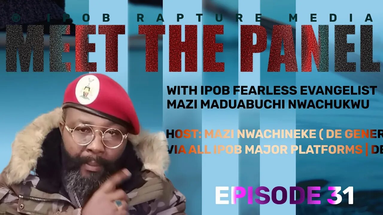 MEET THE PANEL: Ipob New Face Of Media Campaign Continues ( EP 32 ) Via IRIM / BTV | Dec 11, 2022
