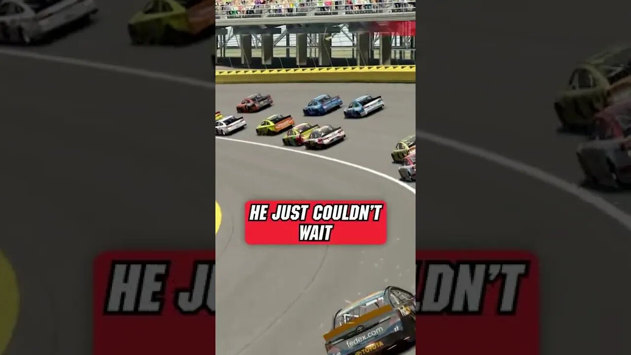 Impatient Trevor Bayne | #Shorts #NASCAR