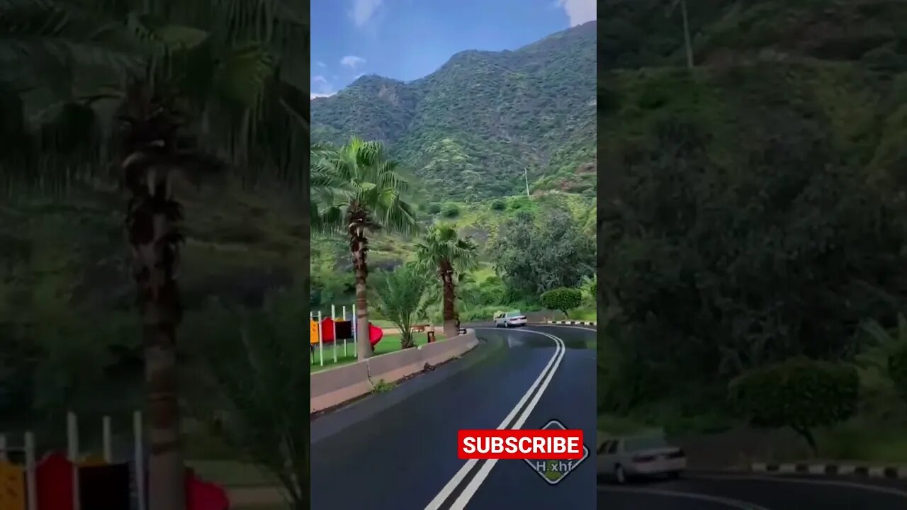 Beautiful Mountain ⛰ view #salalah #oman #shorts #ytshorts #viralshorts