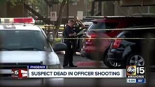 Suspect shot, killed by police in Phoenix Tuesday