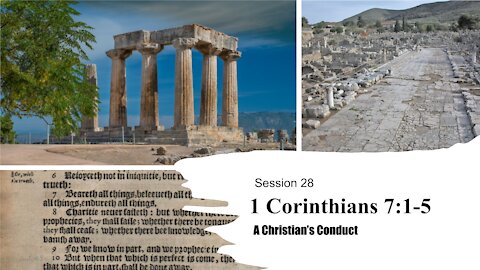 Session 28 | 1 Corinthians 7:1-5