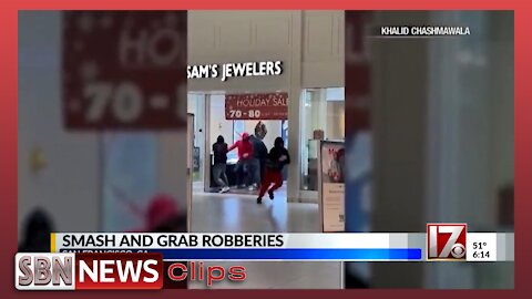 Wild Smash and Grab Store Robberies Spreading Across Us - 5295