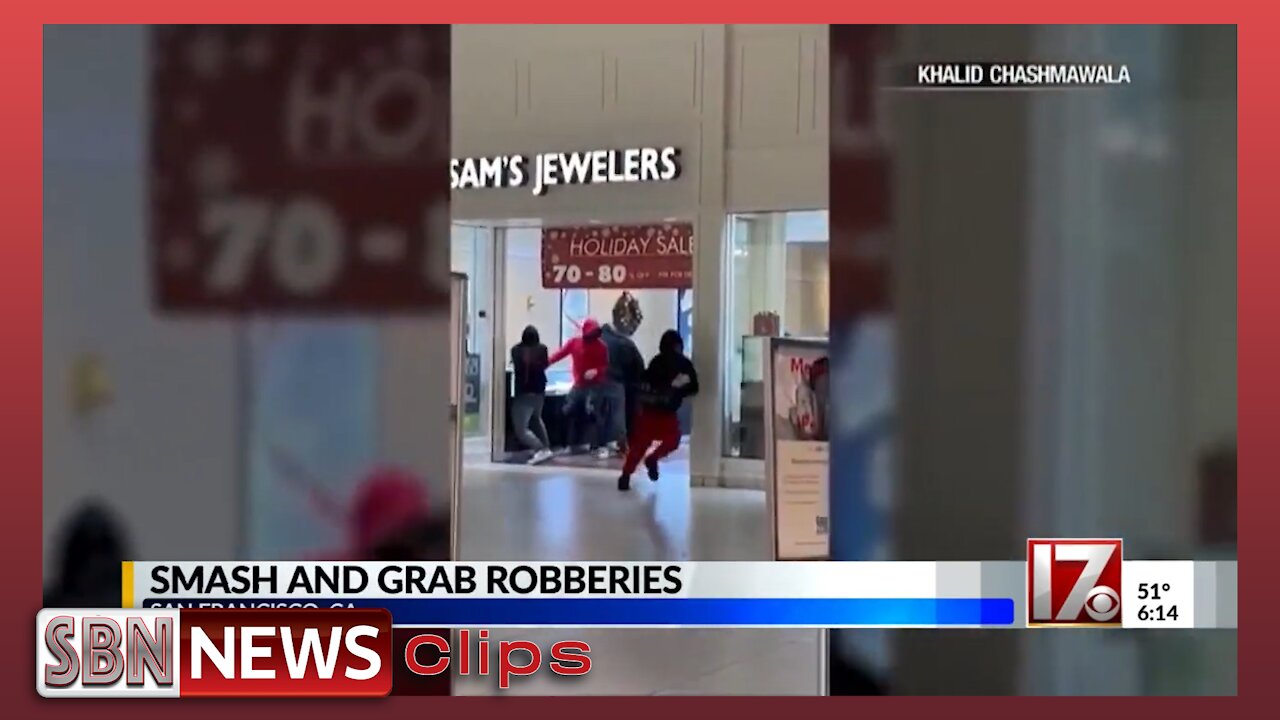Wild Smash and Grab Store Robberies Spreading Across Us - 5295
