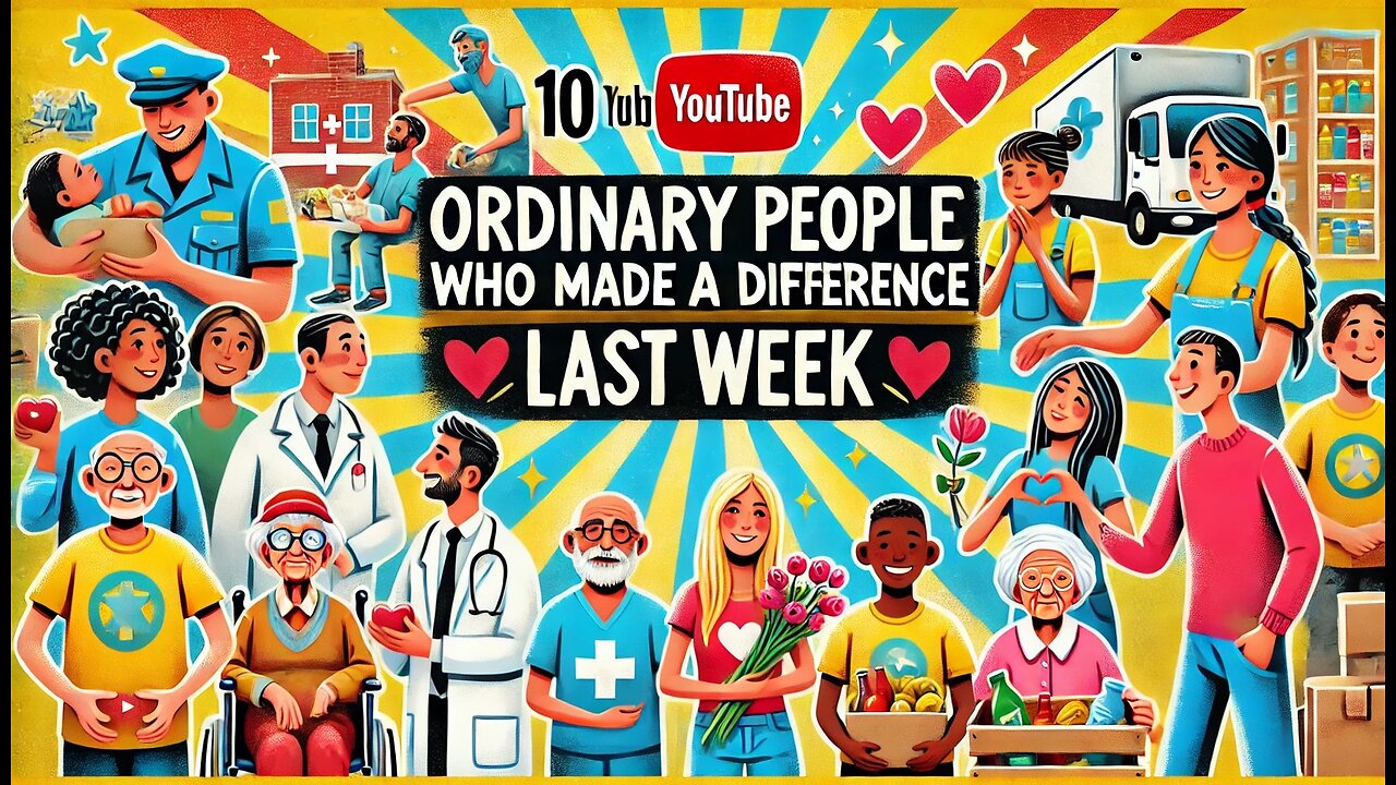 "10 Ordinary People Who Made a Difference Last Week":