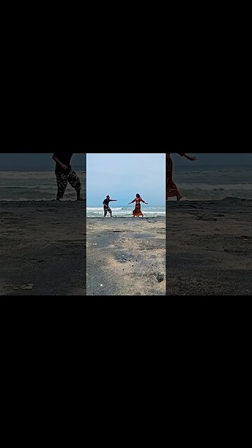 Kabhi Kabhi Lagta Hai #blacksandbeach #varkala #kerala #travel #keralatourism #shorts
