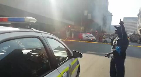 UPDATE 2 - Building on fire in Joburg CBD