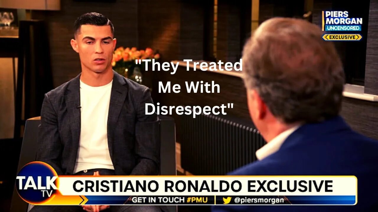 Piers Morgan "More To This Story" REACTS To His Interview With Cristiano Ronaldo