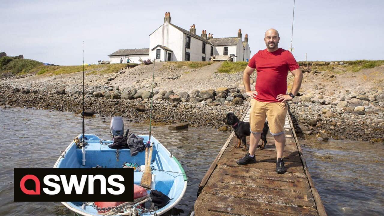 UK electrician becomes landlord of pub on tiny island off British coast as well as its 'KING'