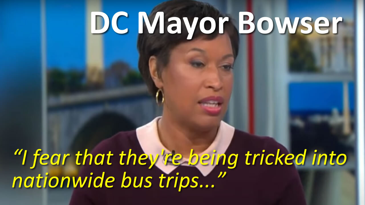 Mayor Bowser Claims Migrants Are Being Tricked Into Coming To DC