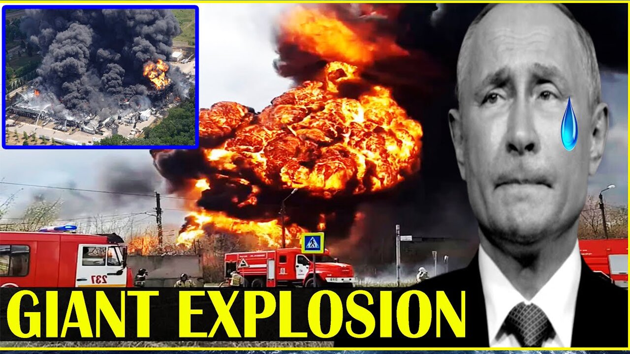 Too many Russians died in the biggest explosion of many oil tankers at a chemical plant